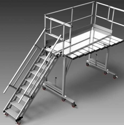 Scale Industriali su disegno